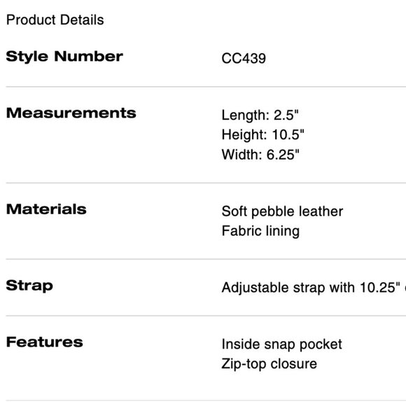 Coach Luna Purse Soft Pebble Leather Shoulder Bag Faded Purple Silver CC438 - Picture 2 of 12